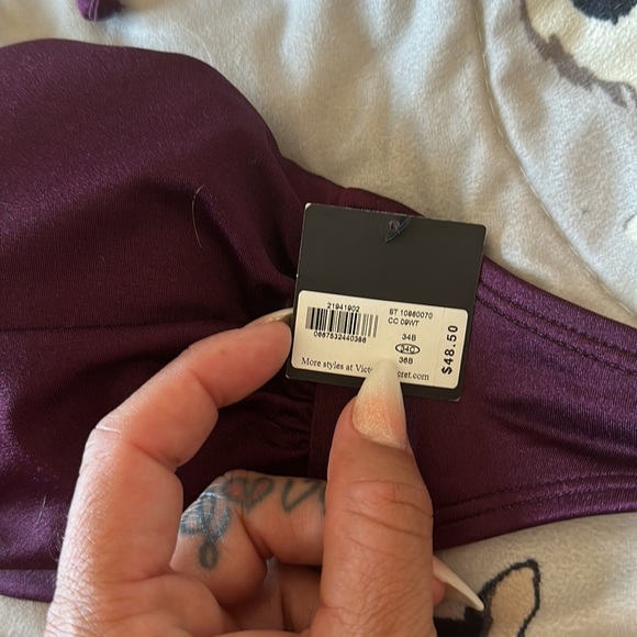 Victorias Secret purple Bikini set 34c/XS - Picture 3 of 9